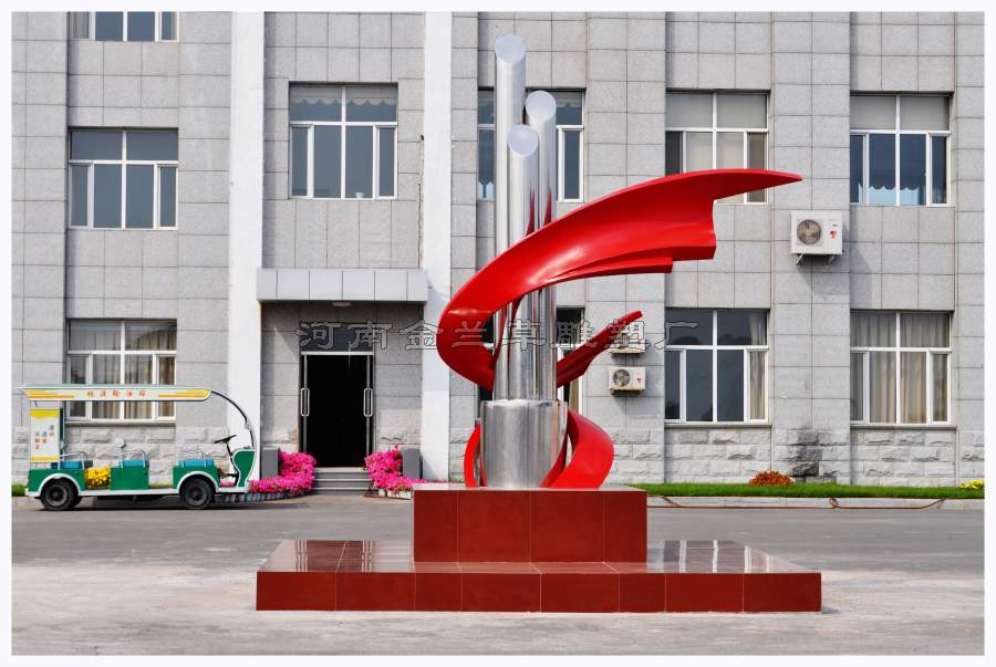 郑州学校不锈钢雕塑设计