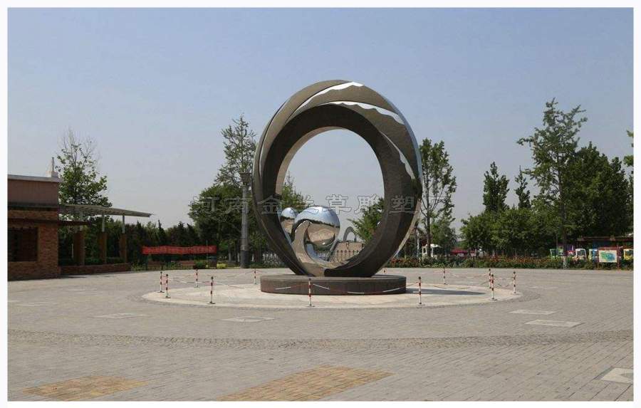 郑州广场不锈钢雕塑设计