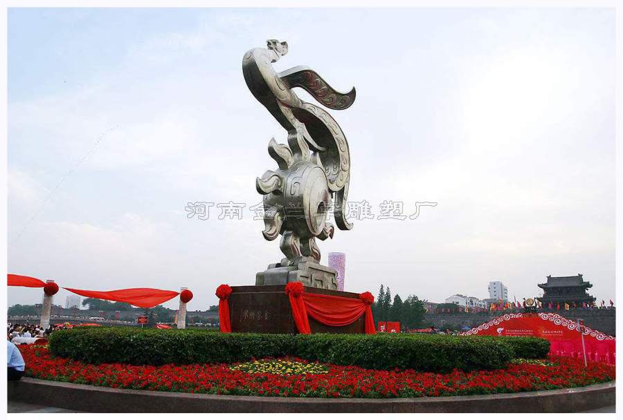 河南高速口景观不锈钢雕塑设计公司
