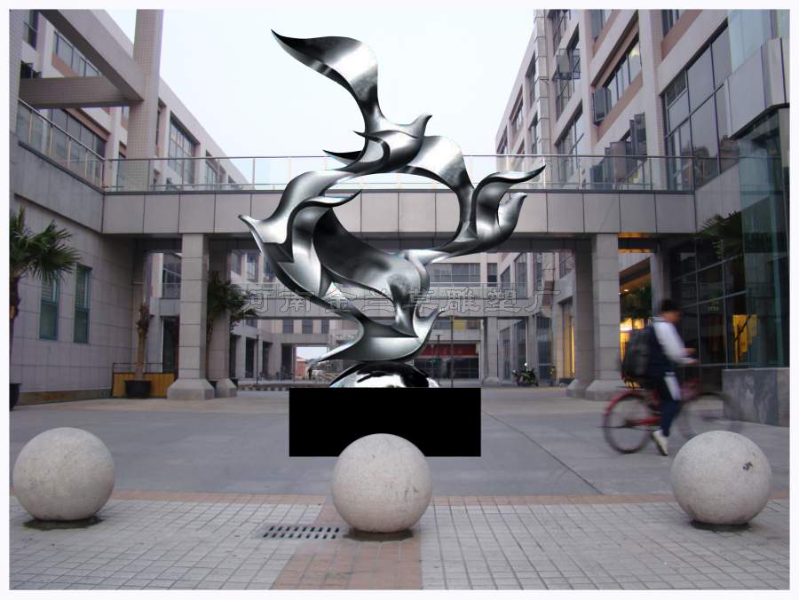 郑州办公区不锈钢雕塑设计建设公司