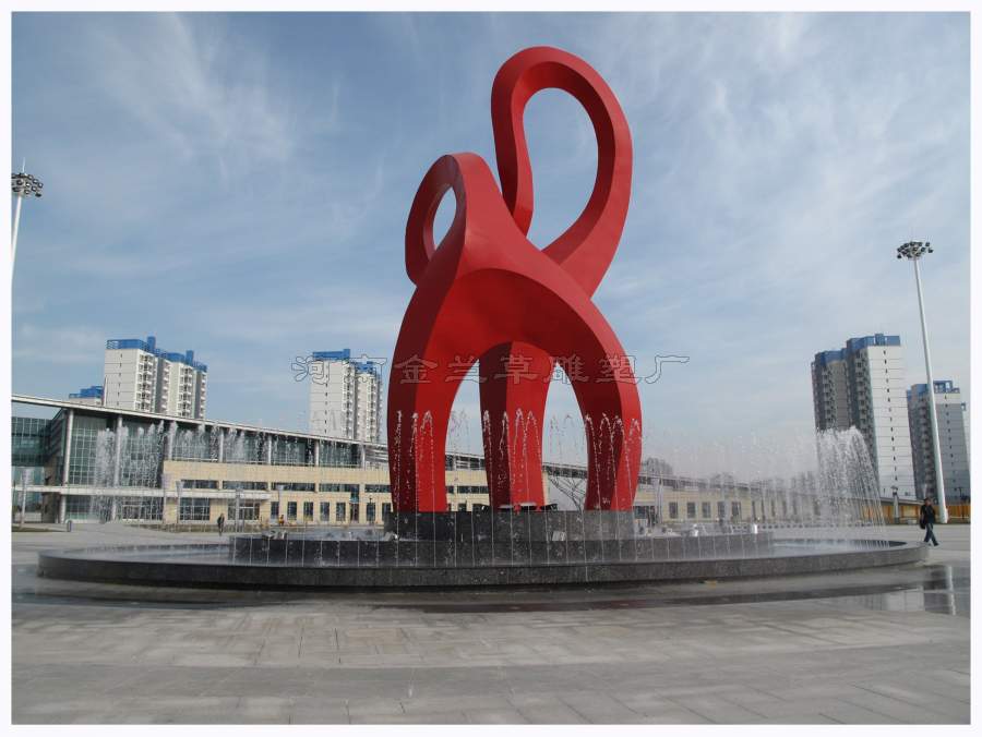 河南地标城市不锈钢雕塑设计公司